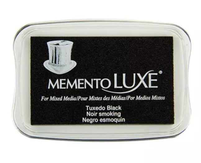 Memento Luxe Black Tuxedo Ink